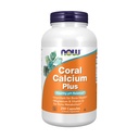 NOW Integratori alimentari, Coral Calcium Plus, Bone Health*, Healthy pH Balance*, 250 capsule di Veg
