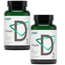 Puori Vitamina D3 Softgels, 2500 IU (62,5 mcg) - Assorbimento rapido della vitamina D3 Integratori per il supporto del sistema immunitario, Salute e Densità di Bone e Funzioni muscolari sane - Non OGM & Gluten-Free - 240 Conte