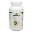 Vetoquinol Triglyceride Omega 3 supplemento per cani di grandi dimensioni, supplemento di olio di pesce del cane con EPA e DHA, promuove pelle, cappotto, giunto e salute immunitaria, olio di pesce Omega 3 per cani 60lbs o più, 60ct