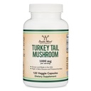 Turchia Tail Mushroom Supplemento (120 capsule - 2 mesi di fornitura) (Coriolus Versicolor) Supporto completo del sistema immunitario, Non-OGM, senza glutine, coltivato e incapsulato negli Stati Uniti da Double Wood