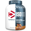 Dymatize ISO100 Whey Protein Powder Isolate, Chocolate Peanut Butter, 25g di Protein, 5 Pound, 5.5g BCAA, Meno di 120 Cal., Gluten Free, 1g Fat, 1g Sugar, 2g Carb (71 Servings)