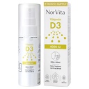 Vitamina D3 Spray 4000 IU (215 Serve) - Alta Assorbimento, Vegan, Supporti Salute Bone & Immune, Assorbimento di Calcio - Spruzzo giornaliero di vitamina D