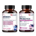 PRObiotici e prebiotici delle donne, mirtillo & D-Mannose, 50 miliardi di CFU, probiotici organici per la salute digestiva/Gut Health/Immune Booster/Weight Management