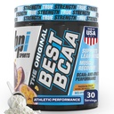 BPI Sports Best BCAA Powder - Supporto per il recupero del muscolo - Aminoacidi a catena ramificata | Blocchi di costruzione di proteine e muscoli - Post Workout Recovery – Idratazione - Frutta della passione, 30 Serve