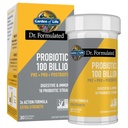 Giardino della vita Dr. Formulated Pre, Post & Probiotics 100 miliardi di CFU Una volta Daily 3-in-1 Probiotici completi, Prebiotici & Postbiotici Supplemento per le donne e gli uomini – Extra Forza, 30 giorni di alimentazione
