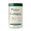 Grandi Laghi Gelatina, Collagen Hydrolysate, Pasture-Raised Grass-Fed, Non OGM (4 canne di 16 once)