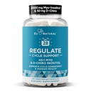 Supporto Ciclo Regolare – Equilibrio dell'ormone per le donne all'Ottimale 40:1 Myo-Inositol 2000 mg & D-Chiro Inositol 50 mg – Supplemento per la coerenza del periodo, supporto mestruale e ovulazione – 120 capsule vegane