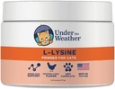 Sotto il Meteo Pet L-lysine Powder Cat Supplemento | Natural Vet Formulated Lisine Powders for Cats and Kittens | Promuove l'equilibrio sano supporto immunitario e Boost risposta sanitaria complessiva (2.54 Oz)