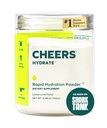 Cheers Hydrate | Soluzione di riidratazione orale | Elettroliti per l'idratazione rapida | Lime Lime Flavor | 12 Serve | Integratore elettrolitico con sodio, potassio, glucosio