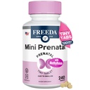 Mini vitamina Prenatale GRATUITA - Prenatali Kosher -Tiny Facile da ingoiare compresse - Vitamine Prenatali con Ferro, Acido Folico Prenatale/Folato, Vitamina D - Pre Natal Multivitamina per le donne incinte (240)