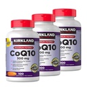 Kirkland Firma CoQ10 300 mg., 100 Softgels (3 Confezione)