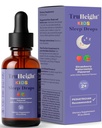 TruHeight Kids Sleep Tincture Età 2+ (Watermelon Flavor) - Babies, Toddler & Kids Natural Sleep Aid - Baby, Toddler, Child Melatonin 2 Year Old+ - Vitamina B6, Riboflavin, Zinco, Rame, Lemon Balm