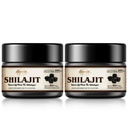 Shilajit Pure Himalayan Organic Shilajit Resina - 600mg Massima potenza naturale Shilajit Resina con 85+ Trace Minerals & Acido Fulvic per l'energia, Supporto immunitario, 30 Grammi (2 Confezione)