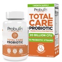 Probulin Total Care Probiotici Supplemento, Daily Gut, Digestivo e Immune Salute Probiotici Capsule per Uomini e Donne, 20 miliardi di CFU, Vegan, 30 Conte Bottiglia