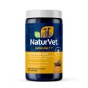 NaturVet Mushroom Max Advanced Immune Support Dog Supplement – Aiuta a rafforzare l'immunità, la salute generale per i cani – Include funghi Shitake, Reishi, Turchia Tail – 120 Ct.