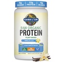 Polvere proteica del giardino di vita, polvere proteica vegana, BCAA, probiotici e enzimi digestivi, senza glutine e lattosio, Vanilla, 1,5 LB