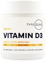 Tipo Zero Vitamin D3 2000 iu, 240 Softgels - Non OGM & Gluten Free