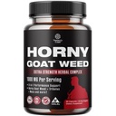 Natura Artigianato Arrapato Goat Weed per gli uomini - Extra Forza Male Supplemento con Nero Maca Root, Tongkat Ali, Sega Palmetto & Panax Ginseng Estratto per Stamina & Energy - 90 Capsule