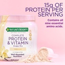 La Bounty Complete Protein & Vitamin Shake Mix with Collagen & Fiber, contiene vitamina C per la salute immunitaria, Vanilla aromaed,1 Pound (Pack of 2)