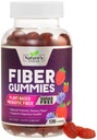 Gummie di fibre per adulti, Zucchero gratuito giornaliero 4g Gummy Fiber Supplemento, Prebiotic Gummy Digestive Health Support - Piante a base di Soluble Chews, Prebiotics Support Regolarità & Digestione - 120 Gummies