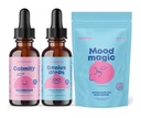 JoySpring Saffron & Magnesio per i bambini - Geneius Focus Supplement Bundle