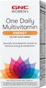GNC Women's One Daily Energy Multivitamin, Supporta la salute immunitaria e la produzione di energia, 60 Count