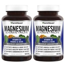 FarmHaven Magnesium Glycinate & Malate Complex w/Vitamin D3, 100% Chelated for Max Absorption- Bone Health, Nervi, Muscoli, 240 capsule, 120 giorni