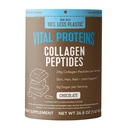 Proteine vitali Collagene Peptidi Polvere Supplemento, Collage idrolizzato per pelle, capelli, unghie e giunti, cioccolato, 28 Serve