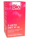 Bio Nutrition 7-Keto 50 Capsule Vegetariani | DHEA 50mg | Promuove una forte salute immunitaria | Energia & Stamina