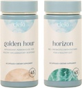 Cielo Golden Hour & Horizon Bundle - Probiotici e Antiossidanti Set (alimentazione di 45 giorni)