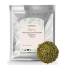 Polvere di foglie di Moringa organica di Moringa - Polvere di superfood verde per tè, capsule, succo, & Smoothies, origine naturale di antiossidanti, Kosher certificato, non OGM - Bulk 1 lb Bag