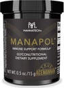 Mannatech Manapol Formula di supporto immunitario per il supporto e l'immunità dell'immunità. Aloe Vera Bevanda per Supporto Immune Supplemento 0.5oz/15g