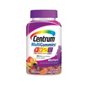 Centrum MultiGummies Gummy Multivitamin per le donne, Multivitamin/Multimineral Supplemento con vitamina D3, B Vitamine e Antiossidanti, Frutta assortita Flavor - 150 Conte