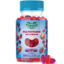 Multivitamin Jelly Bean Gummies con zinco per gli uomini e le donne, Integratori dietetici per adulti, Vegetariano, 120 Fagioli di gelatina di baccalà, Kosher