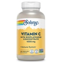 SOLARAY Vitamina C 1000mg con Bioflavonoidi Concentrato - Vitamina C Capsule con Rosa HIPS e Acerola Cherry - Antiossidante, Salute Del Cuore e Integratore di Supporto Immune, Vegan, Non OGM, 250 Serve