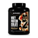 NutraBio 100% Whey Protein Isolate Protein Powder, 25g Protein con profilo completo dell'aminoacido, Non-GMO, Soy & Gluten Free, Carbo basso, Polvere di proteine del siero di calorie bassa, Vanilla Caramel, 5 Lbs