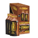 Gel di energia di Caramel salato organico di miele Stinger, Caffeinated & Gluten Free, per l'esercizio, la corsa e le prestazioni, Nutrizione sportiva per casa & palestra, Pre e allenamento medio, 12 Pack, 13.2 Ounce