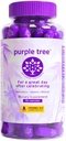 albero viola post-calcolazione Wellness | Supporto per fegato, Body Replenisher, Rapid Hydration | Dihydromyricetin DHM, cardo del latte, elettroliti, vitamina B, corteccia di salice, Quercetin (90 pillole)