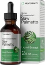 Horbäach Saw Palmetto Extract Liquid Drops | 2 Fl Oz | Alcohol Free Tincture | Vegetariano, Non OGM e Gluten