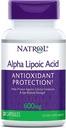 Natrol Alpha Lipoic Acid 600 mg Capsule 30 ea (Pack of 4)