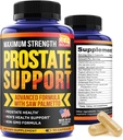 Integratori di prostata per gli uomini - 90 capsule naturali di salute della prostata - Semi di zucca, Pygeum e Palmetto di sega per il controllo della vescica degli uomini e il supporto sano del tratto urinario - Made in USA