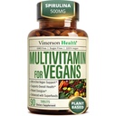 Vegan Multivitamina per le donne e gli uomini - Multivitaminici essenziali e multiminerali 90 compresse con vitamina B12, A, D, C, Zinco, Magnesio e Altro per il benessere totale del corpo - 23 Nutrienti chiave & vitamine