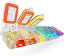 BEXEEN organizzatore di pillole di medicina settimanale impermeabile 7 giorni grande scatola di pillole giornaliere Caso di pillola carino organizzatore di vitamina contenitore di pillole portatile di viaggio Pills Holder XL Supplemento Dispenser di farmaci uno al giorno
