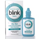 BLINK Tears Lubrificante Collirio Gocce, idratante e lenitivo per gli occhi asciutti da lievi a moderati, con Hyaluronate, Riduce Discomfort, Long-Lasting Hydration, Soothes & Moisturizes, 1 Fl Oz