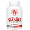Silver Fern Cleanse - Daily Gut - 1 bottiglia - 120 capsule - 30 giorni di alimentazione - Immunoglobulina G, A & M -(IgG, IGA, IgM) - Postbiotici
