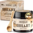 Gelooo Shilajit Pure Himalayan Organic Shilajit Resina 60 Grammi - Natural Shilajit Resina - Gold Grade 100% Shilajit - con 85+ Trace Minerals & Fulvic