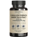 VINATURA Caralluma Fimbriata, EGCG 45% Extract 1250mg + Fucoxanthin 3mg per Serve * USA Made & Tested* per Supporto Immune, Energia e Focus Mentale - 60 Capsule 30 Serve