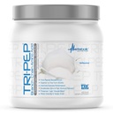 Nutrizione metabolica - TRIPEP - Tri-Peptide Branch Aminoacido catena, Polvere BCAA, Pre Intra Post Supplemento di allenamento, Non aromaed, 400 Grammi (40 Serve)