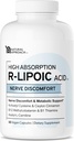 HIGH ABSORPION R-LIPOIC Acid - Supporta la salute di Nerve - Fingers di Tingling, mani, piedi e piedi - Supporta l'invecchiamento sano, la salute cardiovascolare e benessere generale* - 60 capsule vegane