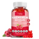 Magnesio Glycinate Gummies 500mg | Relaxation Calm Magnesium Gummies | Sugar-Free | Non-GMO | Gluten-Free | Vegan-Friendly for Adults & Kids (60 Raspberry Gummies)